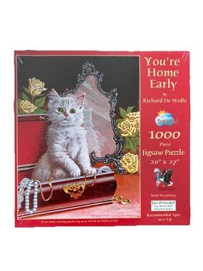 You’re Home Early 1000-Piece Jigsaw Puzzle by SunsOut